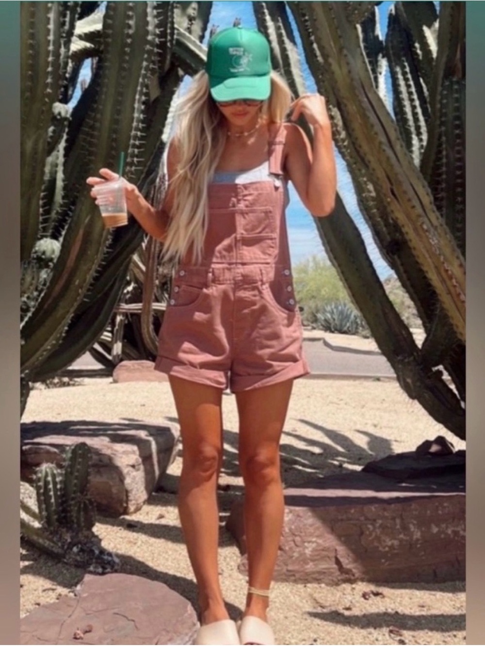 Women's Rose Pink Denim Short-stalls